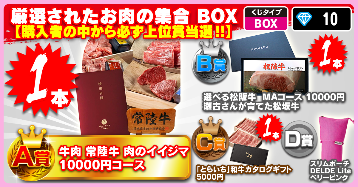 厳選されたお肉の集合 BOX