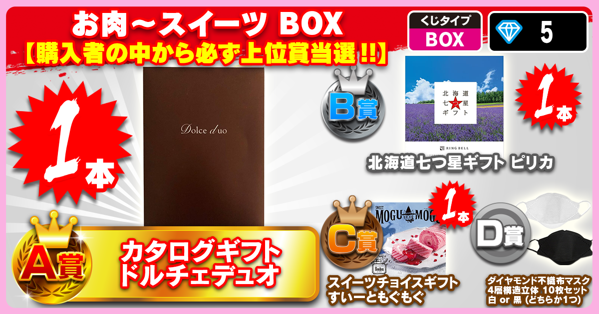 お肉～スイーツ BOX