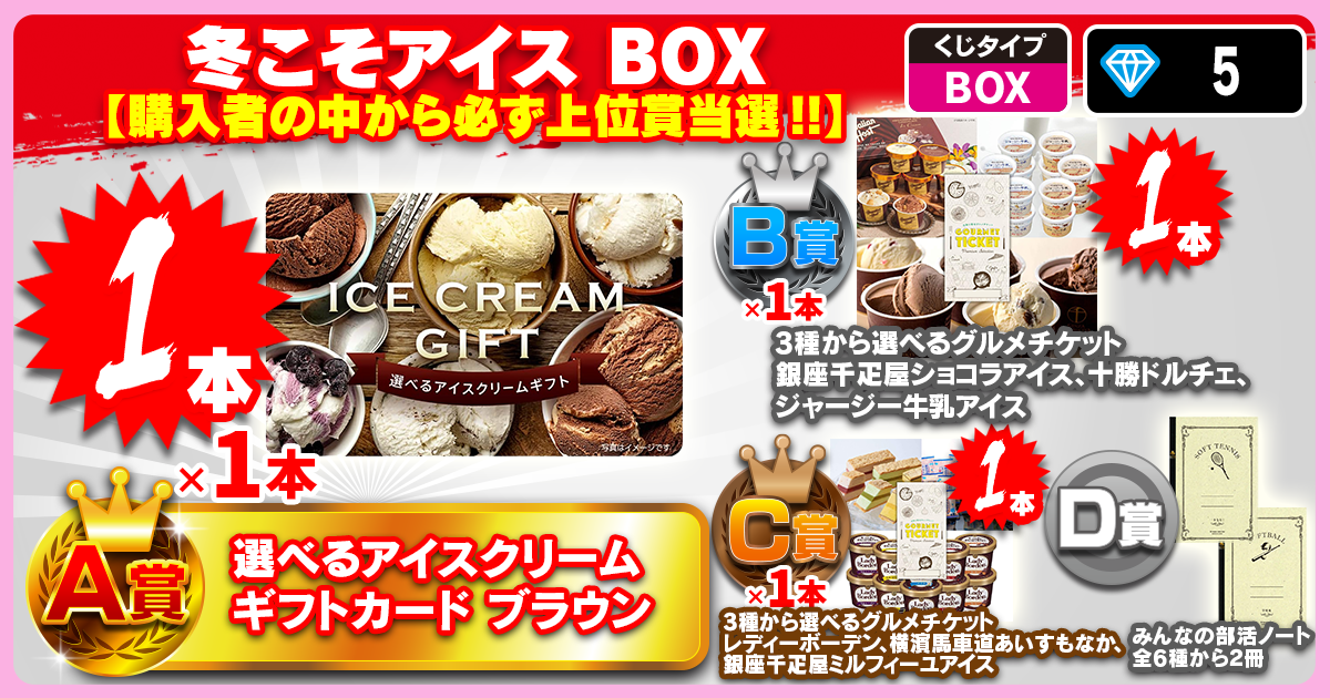 冬こそアイス BOX