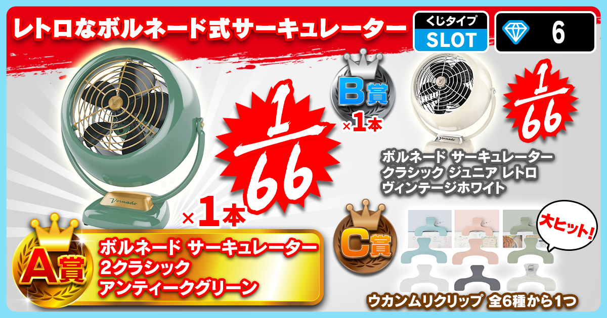 レトロなボルネード式サーキュレーター