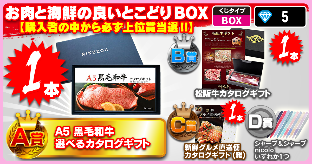 お肉と海鮮の良いとこどりBOX