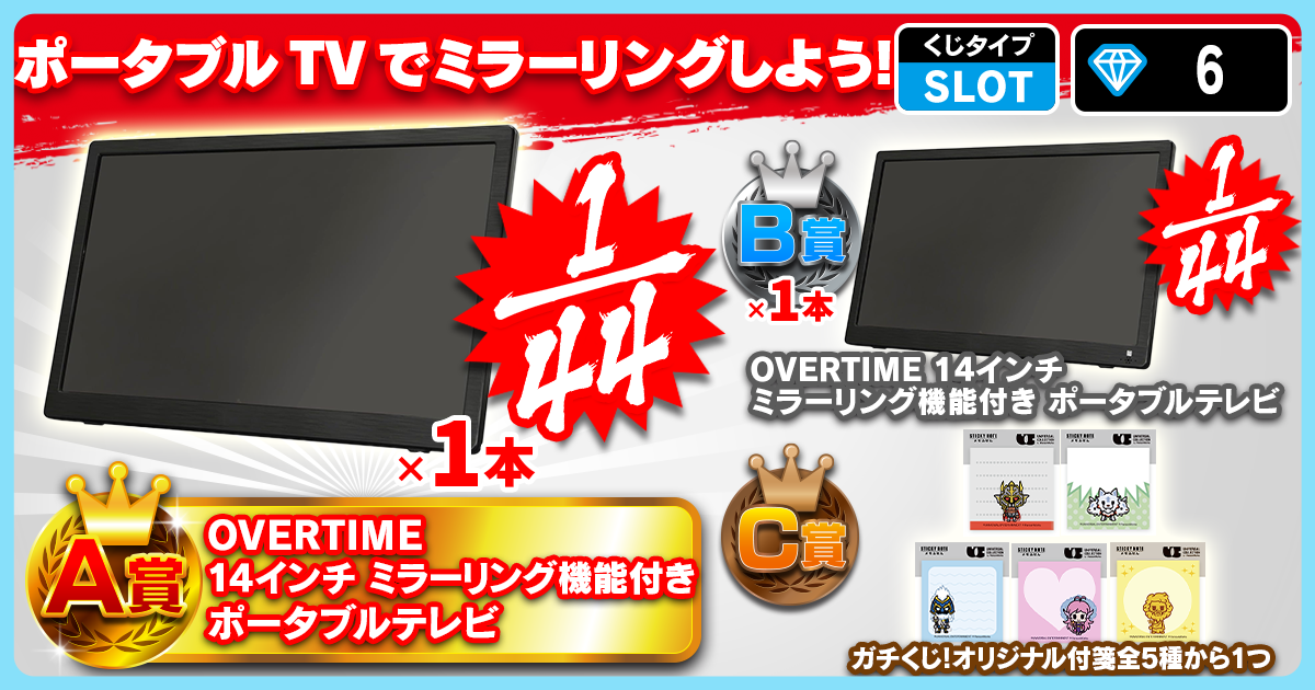 ポータブルTVでミラーリングしよう！