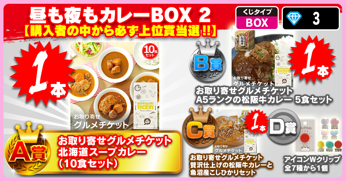 昼も夜もカレーBOX2