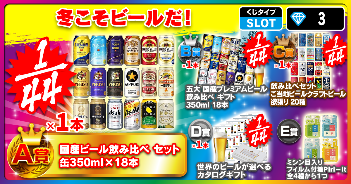 冬こそビールだ！