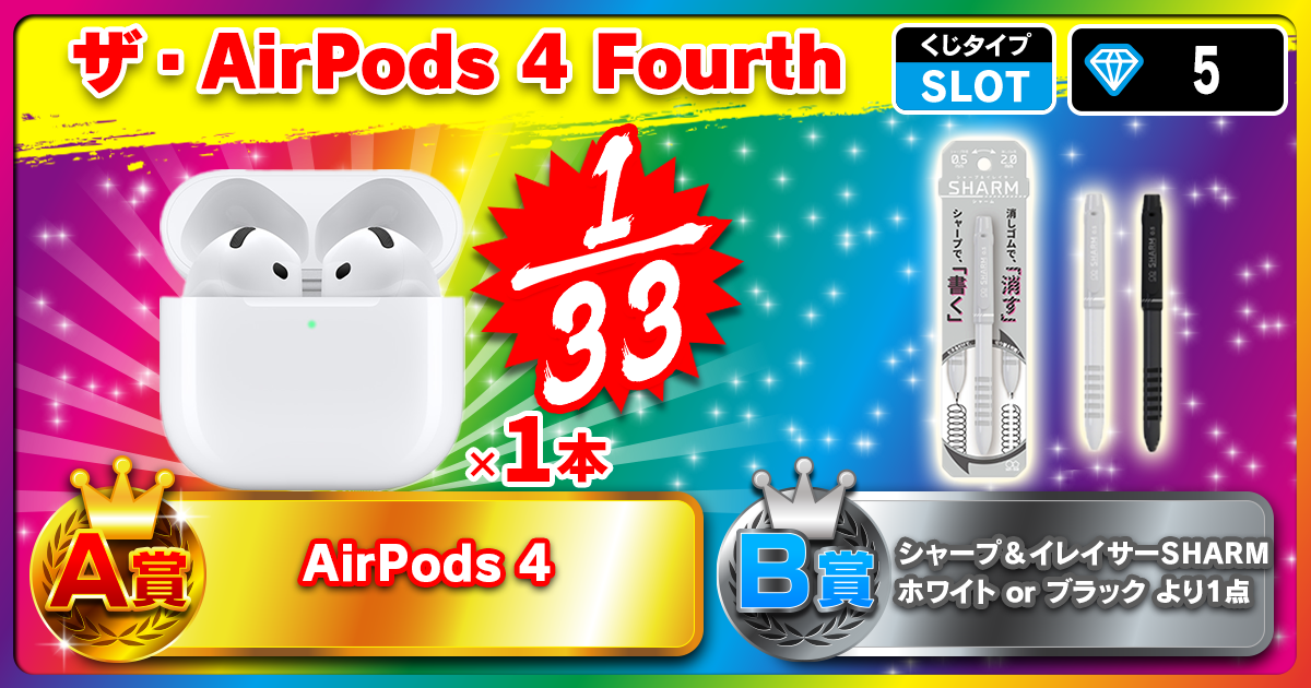 ザ・AirPods 4  Fourth