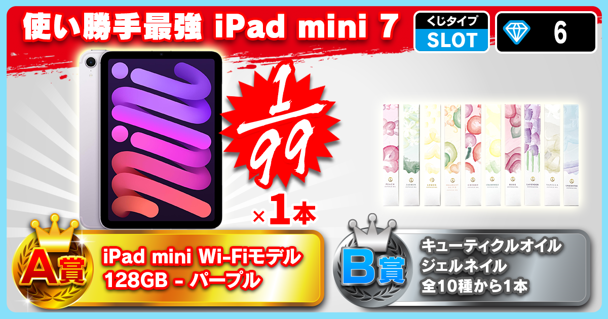 使い勝手最強 iPad mini 7