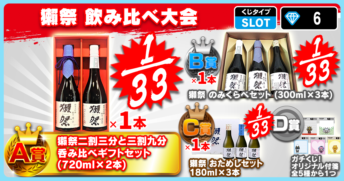 獺祭 飲み比べ大会