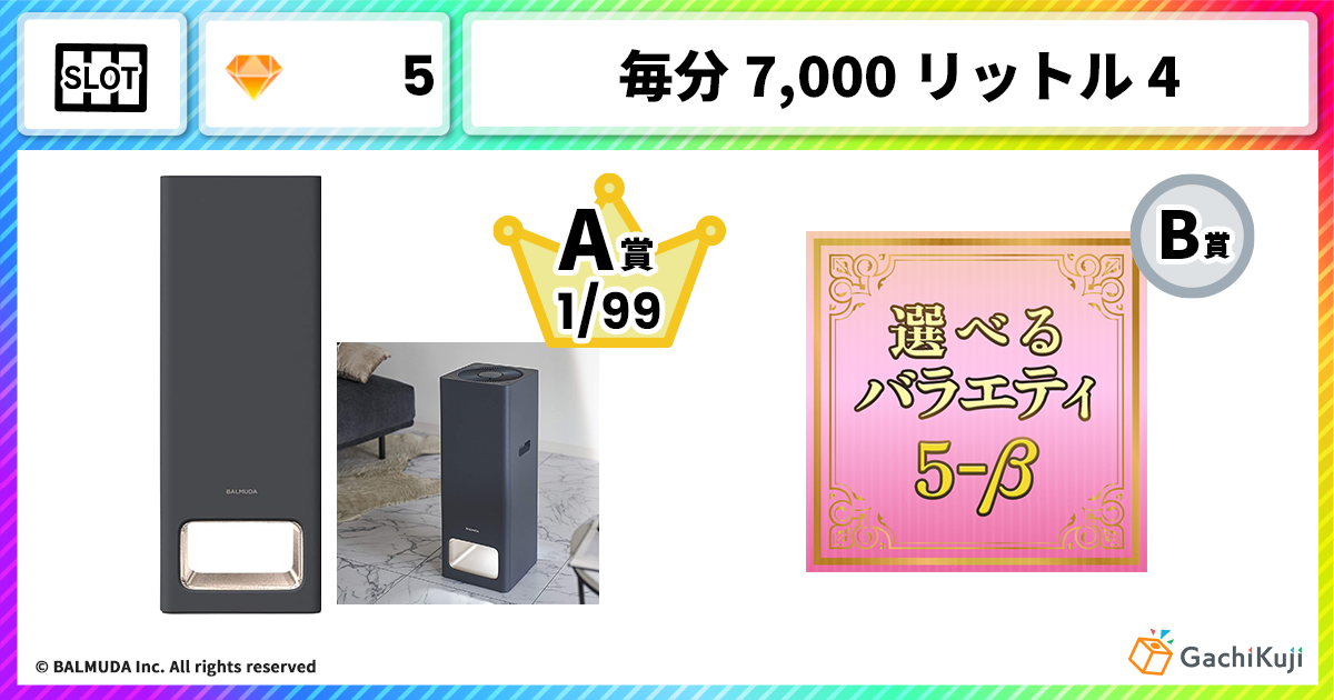 毎分7,000リットル 4